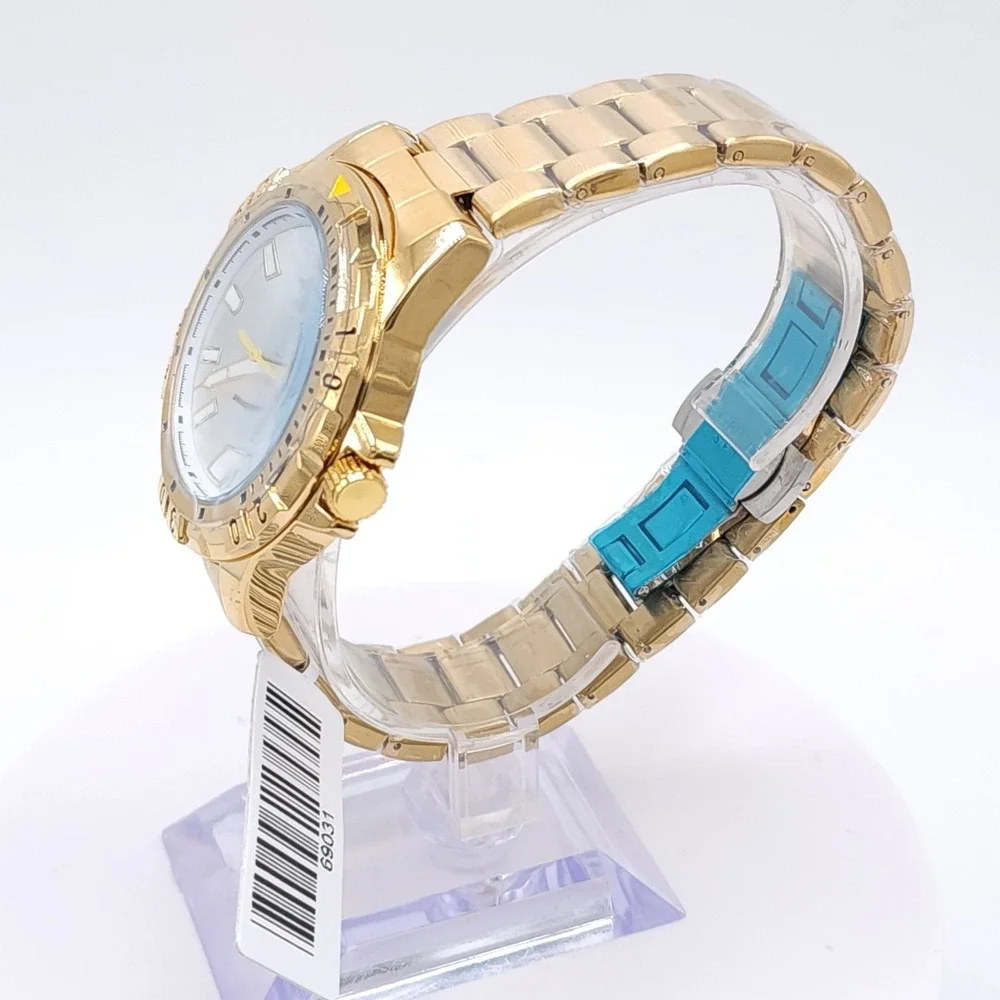 Invicta Specialty I 69031 Men's Gold Watch Silver Dial 42mm New